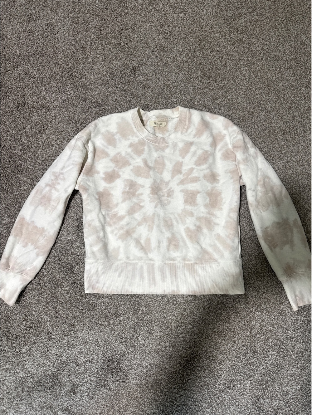 Madewell Medium Tie-Dye Crewneck Sweatshirt